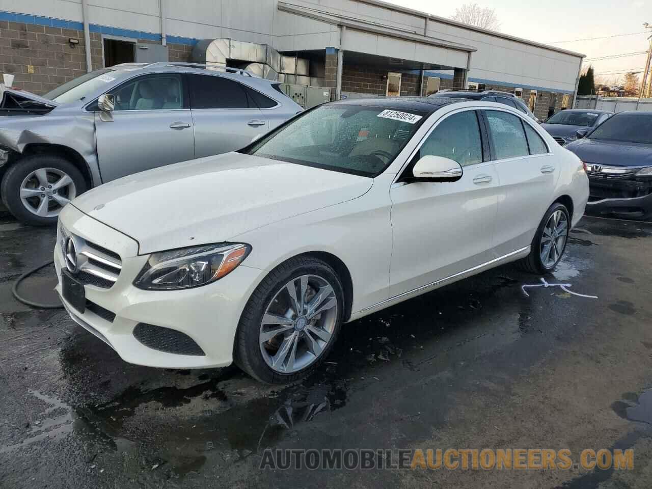 55SWF4KB1FU023987 MERCEDES-BENZ C-CLASS 2015