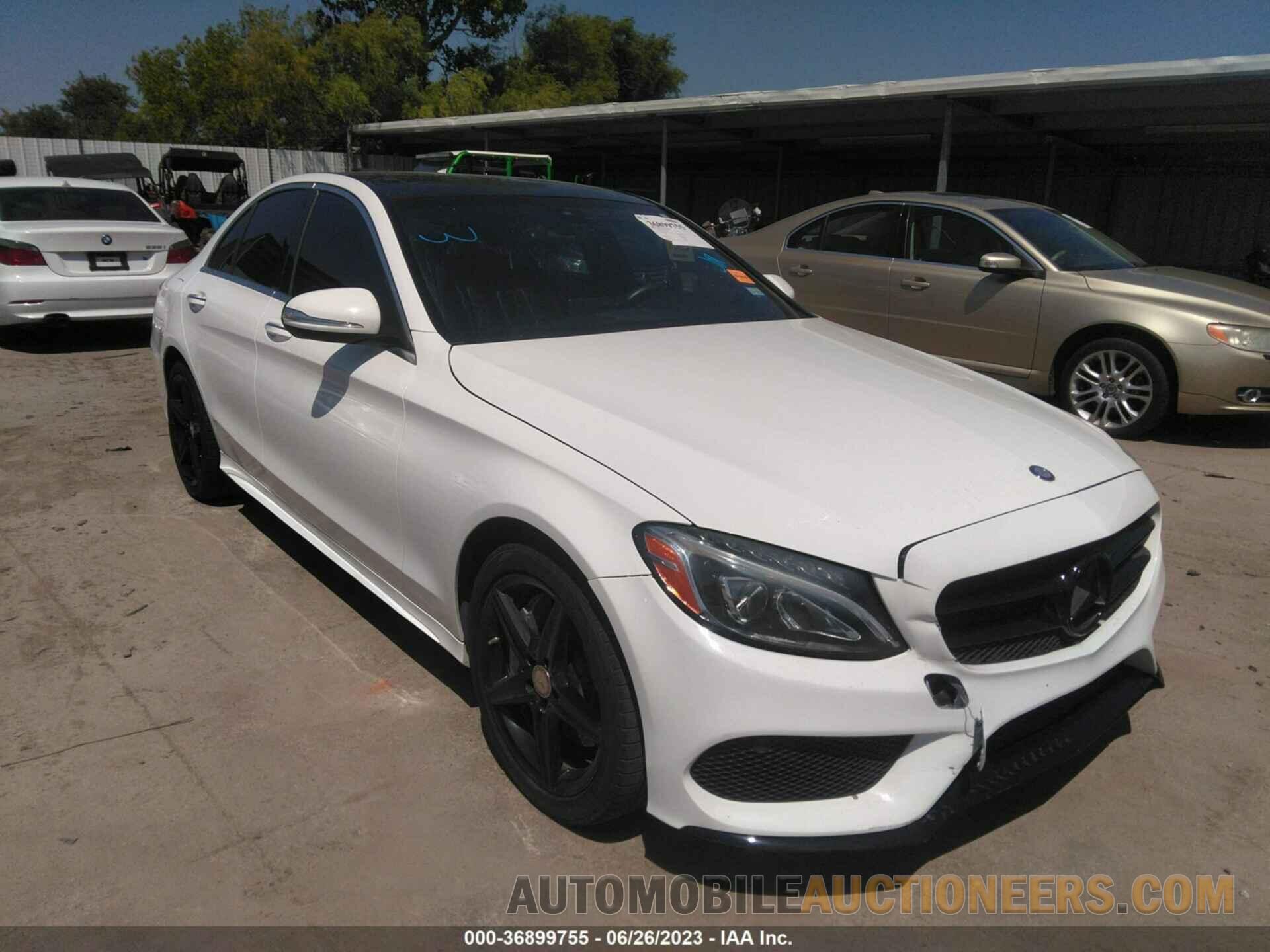 55SWF4KB1FU024086 MERCEDES-BENZ C-CLASS 2015