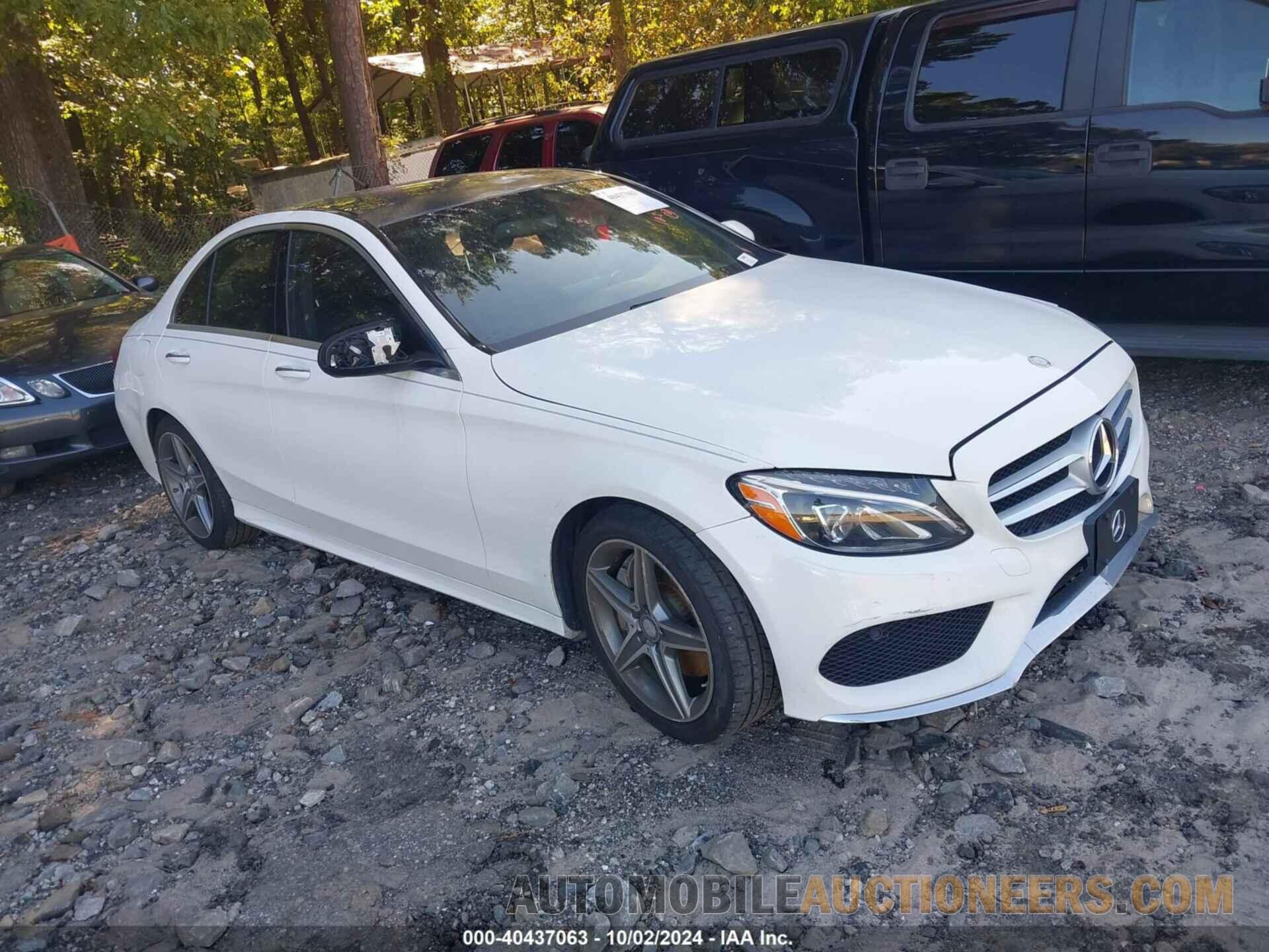 55SWF4KB1FU025898 MERCEDES-BENZ C 300 2015