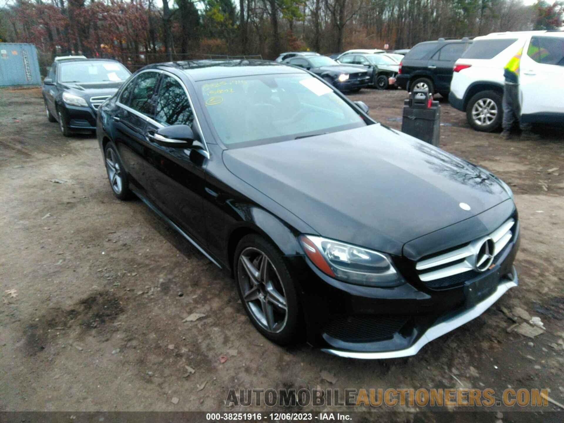 55SWF4KB1FU027358 MERCEDES-BENZ C 300 2015