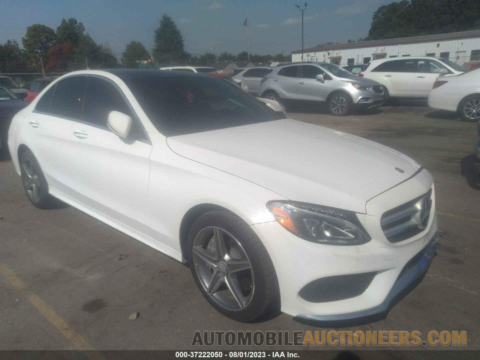 55SWF4KB1FU027425 MERCEDES-BENZ C-CLASS 2015