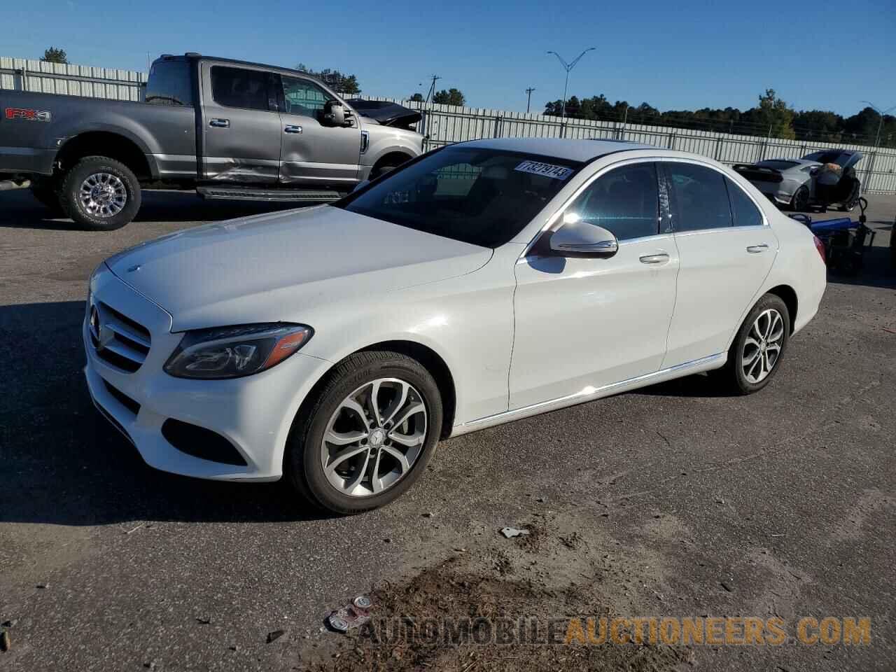 55SWF4KB1FU027716 MERCEDES-BENZ C-CLASS 2015