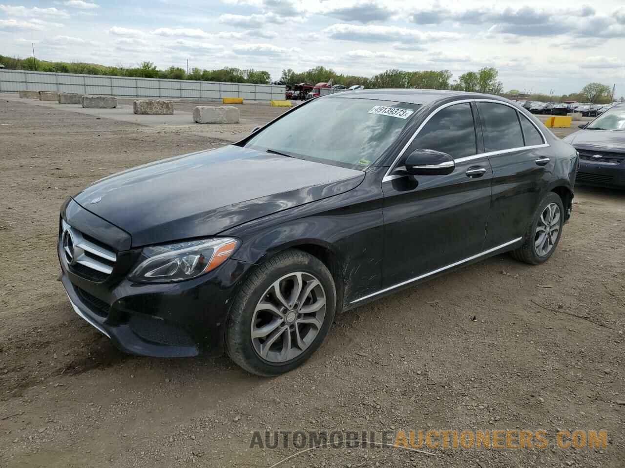 55SWF4KB1FU027991 MERCEDES-BENZ C-CLASS 2015