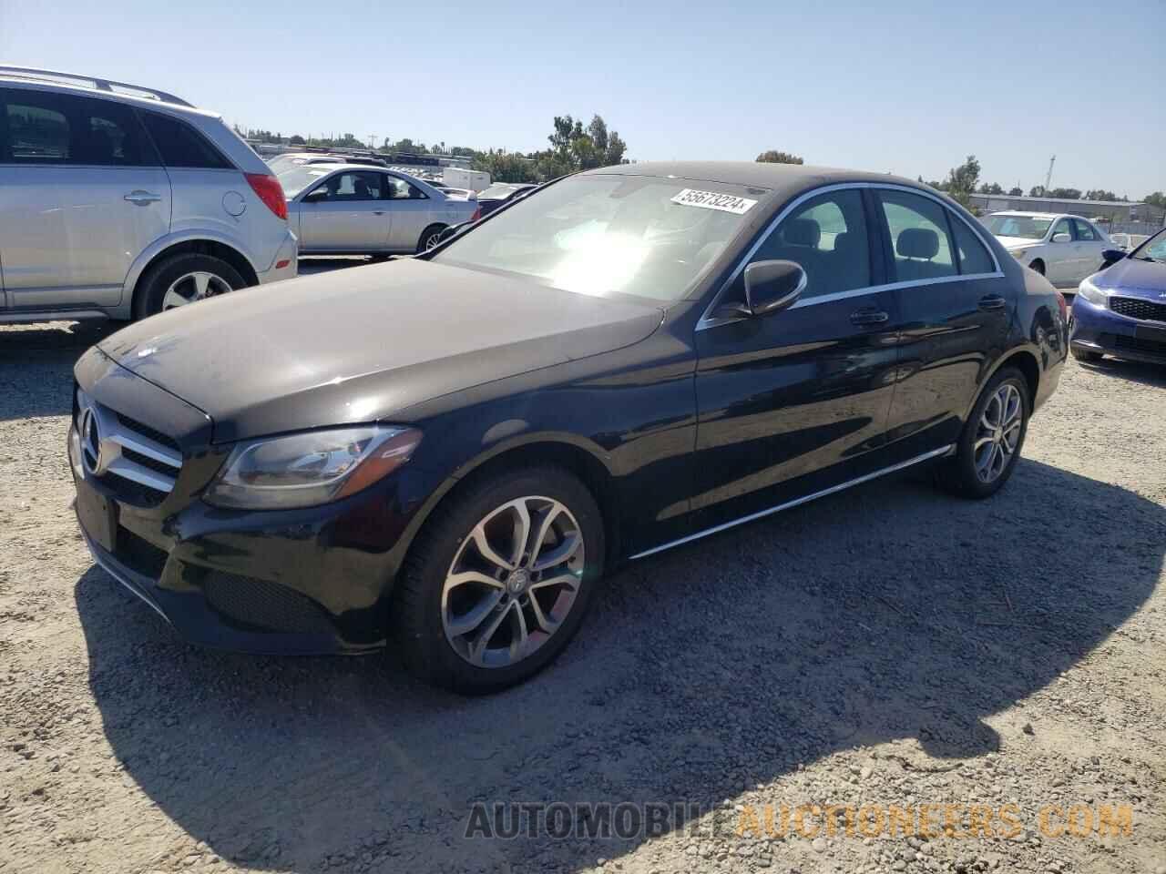 55SWF4KB1FU029367 MERCEDES-BENZ C-CLASS 2015