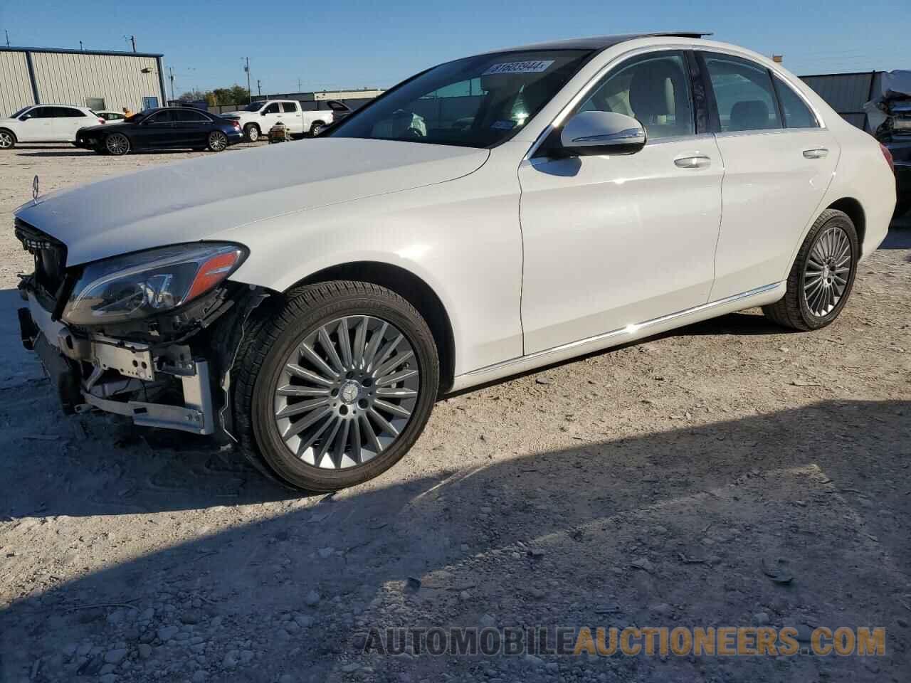 55SWF4KB1FU029725 MERCEDES-BENZ C-CLASS 2015