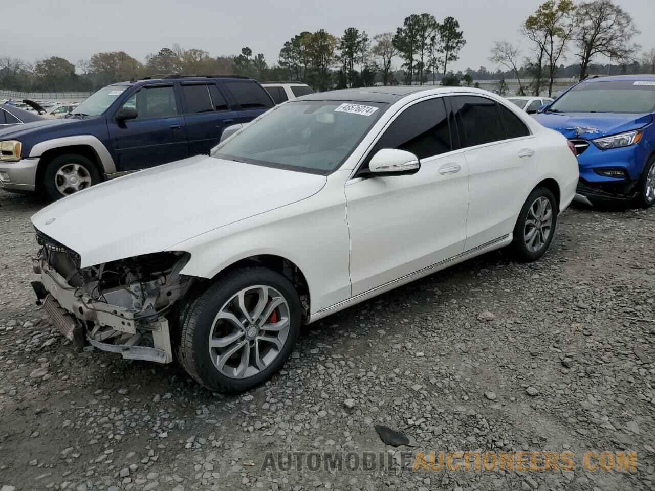 55SWF4KB1FU030468 MERCEDES-BENZ C-CLASS 2015