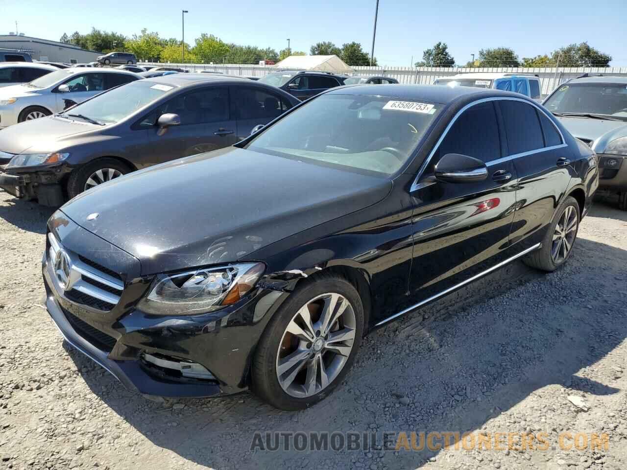 55SWF4KB1FU030678 MERCEDES-BENZ C-CLASS 2015