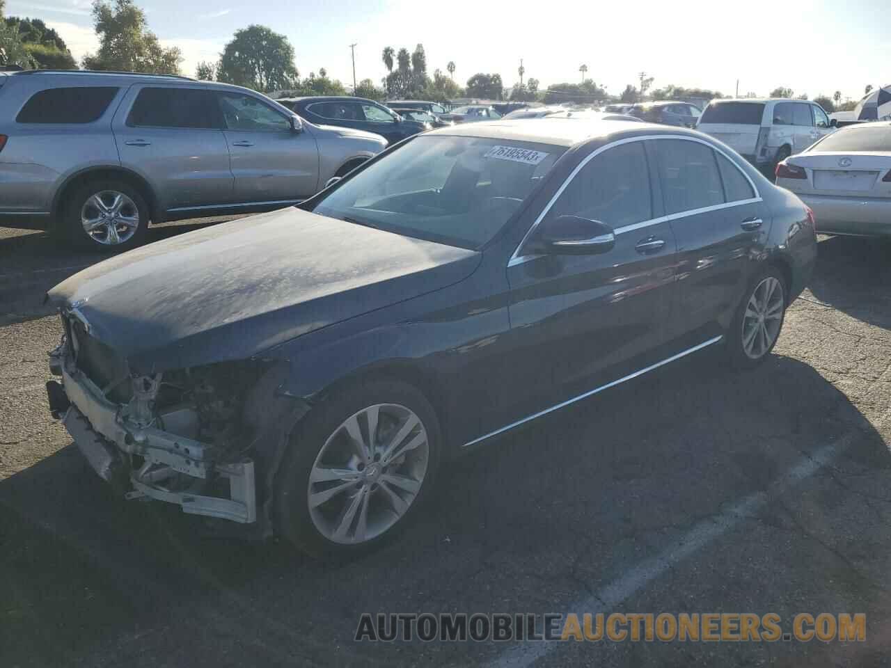 55SWF4KB1FU030874 MERCEDES-BENZ C-CLASS 2015