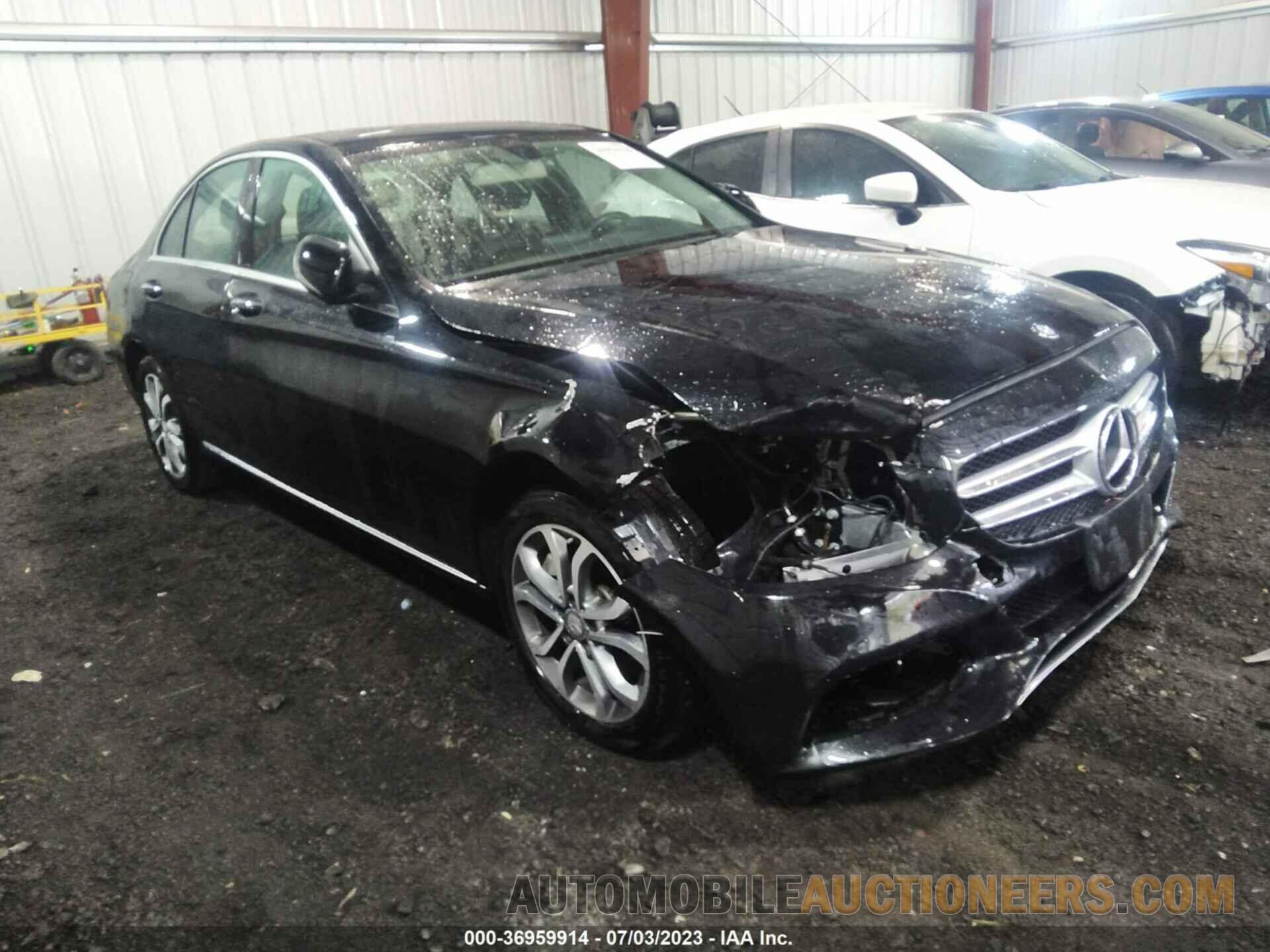 55SWF4KB1FU031149 MERCEDES-BENZ C-CLASS 2015