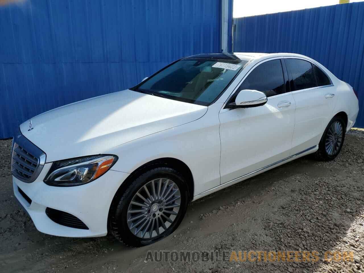 55SWF4KB1FU032186 MERCEDES-BENZ C-CLASS 2015