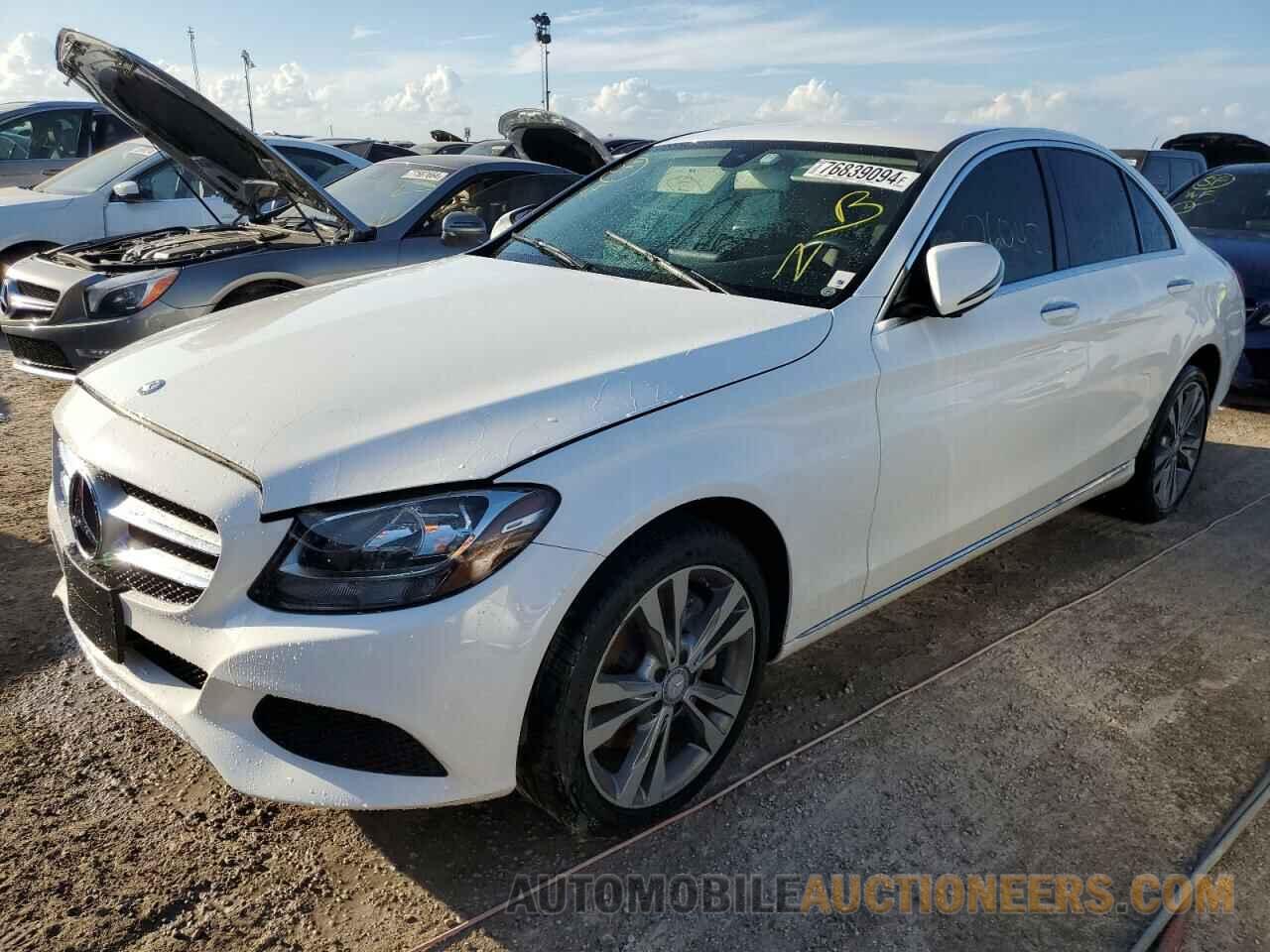 55SWF4KB1FU033175 MERCEDES-BENZ C-CLASS 2015