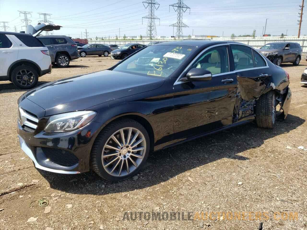 55SWF4KB1FU033192 MERCEDES-BENZ C-CLASS 2015