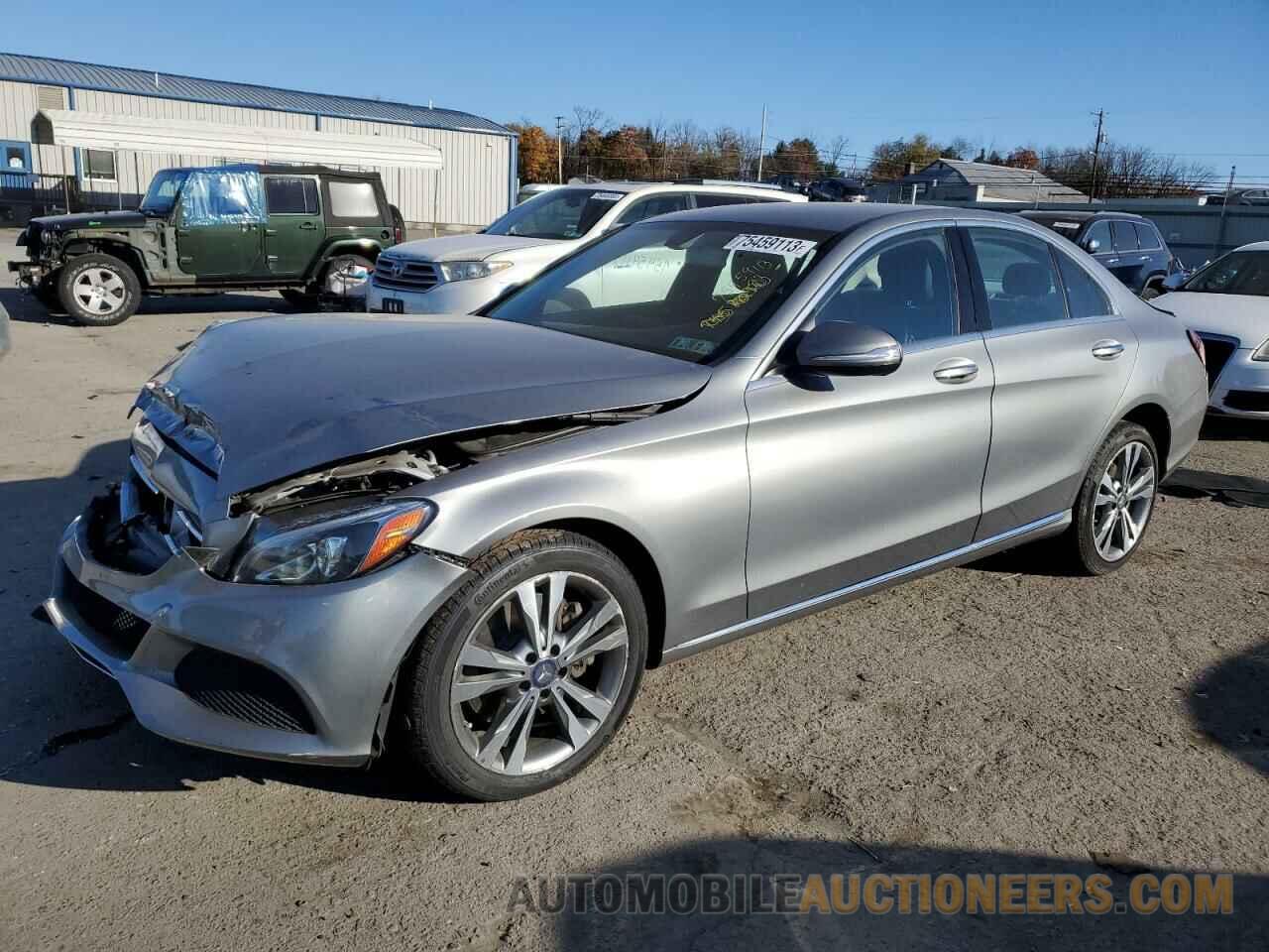 55SWF4KB1FU035637 MERCEDES-BENZ C-CLASS 2015