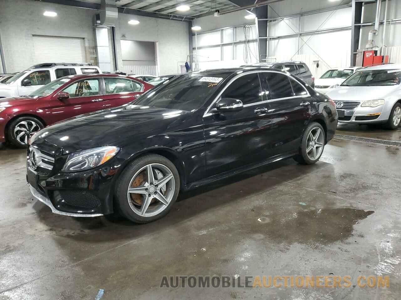 55SWF4KB1FU036349 MERCEDES-BENZ C-CLASS 2015