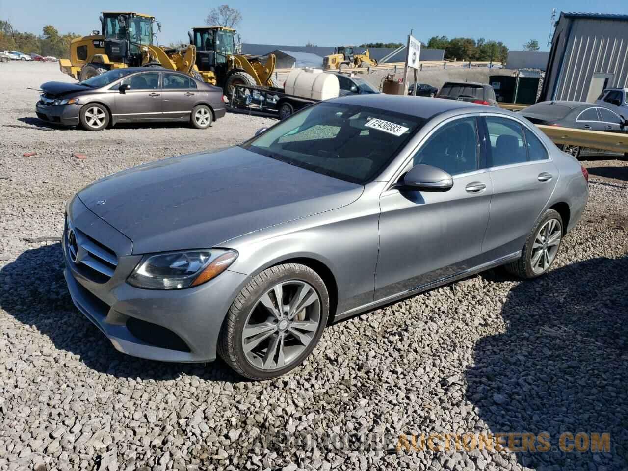 55SWF4KB1FU036674 MERCEDES-BENZ C-CLASS 2015