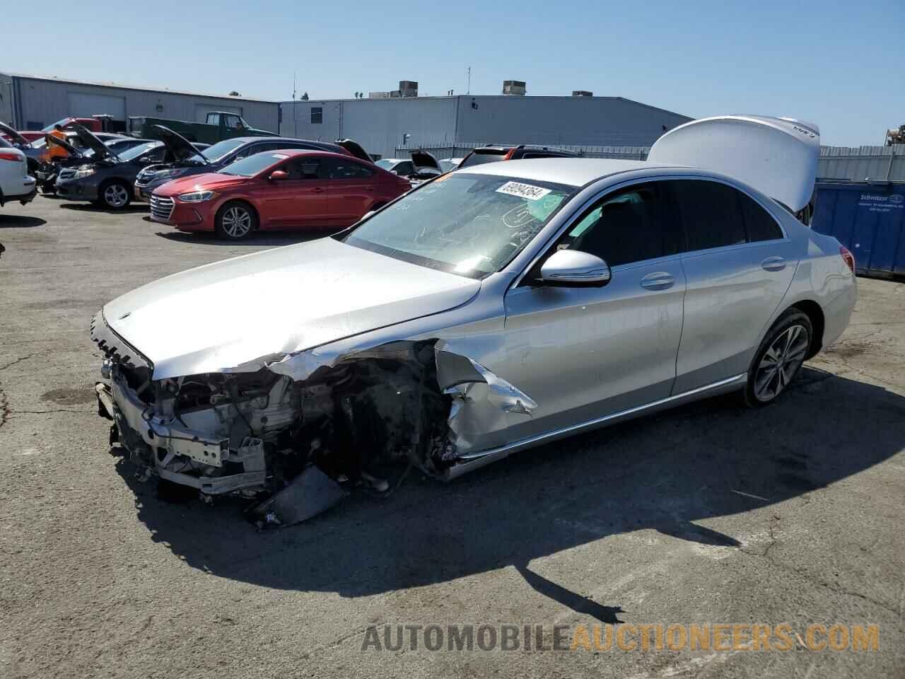 55SWF4KB1FU037307 MERCEDES-BENZ C-CLASS 2015