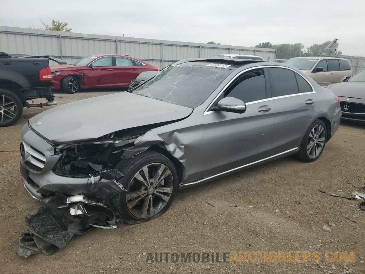 55SWF4KB1FU039493 MERCEDES-BENZ C-CLASS 2015