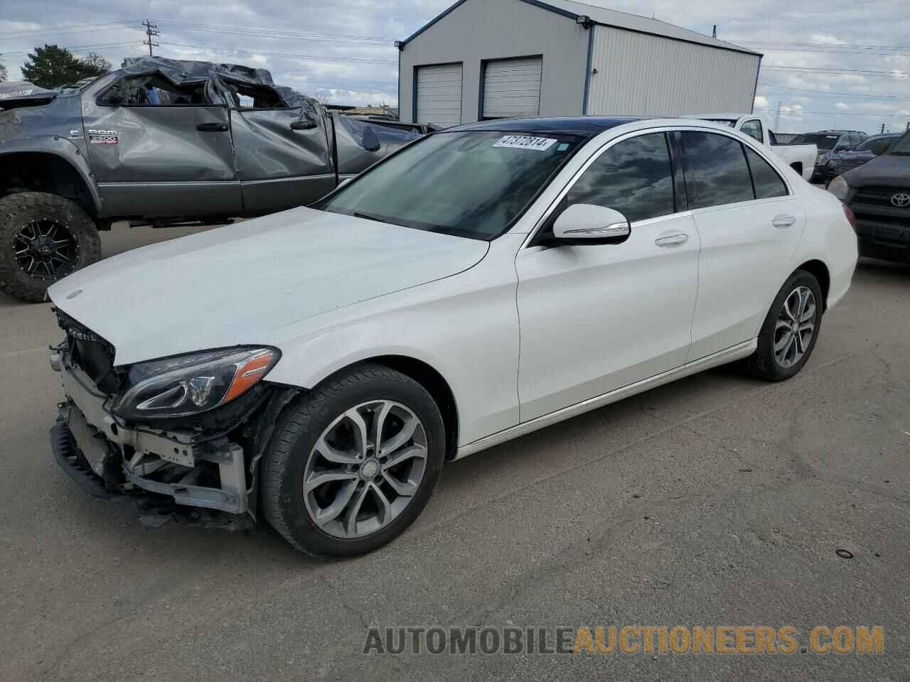 55SWF4KB1FU039722 MERCEDES-BENZ C-CLASS 2015