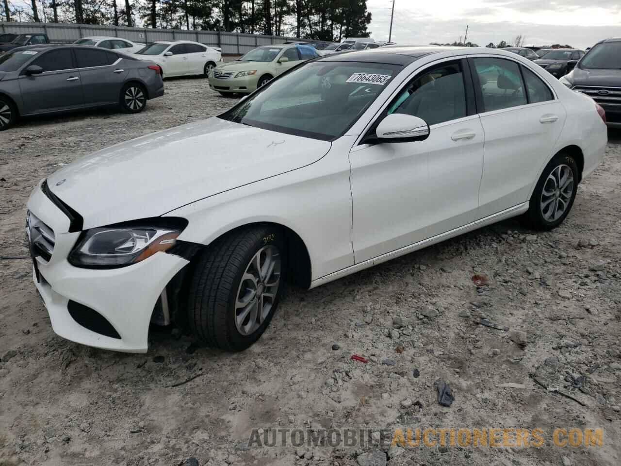 55SWF4KB1FU040398 MERCEDES-BENZ C-CLASS 2015