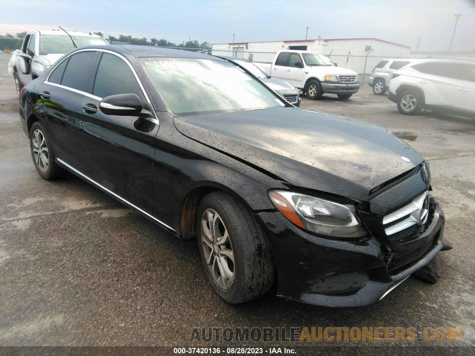 55SWF4KB1FU040482 MERCEDES-BENZ C-CLASS 2015