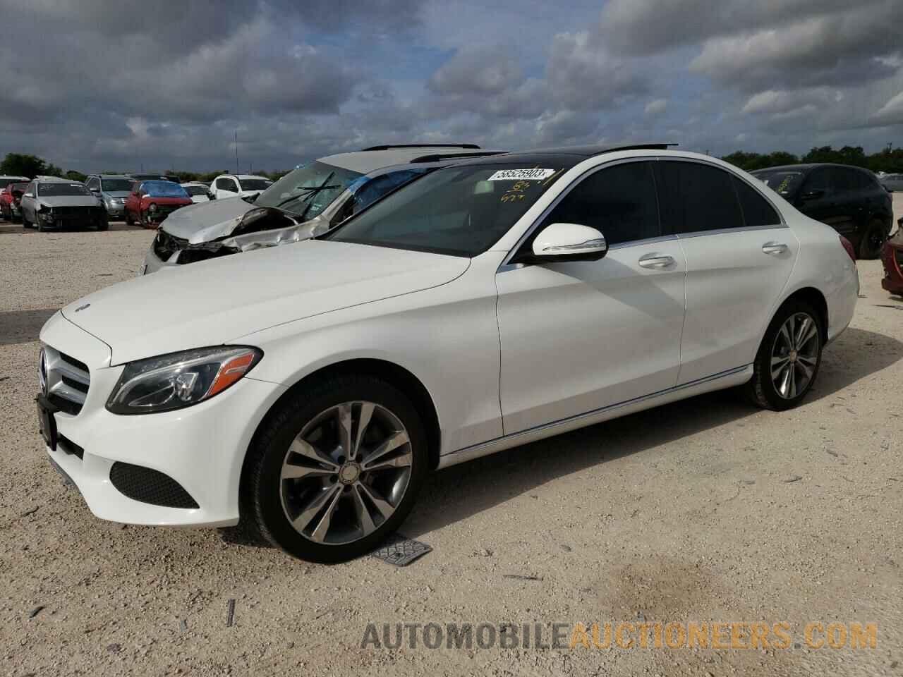 55SWF4KB1FU040594 MERCEDES-BENZ C-CLASS 2015