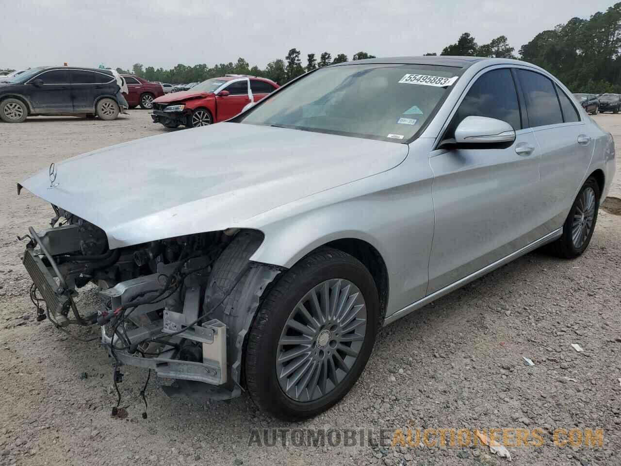 55SWF4KB1FU040756 MERCEDES-BENZ C-CLASS 2015