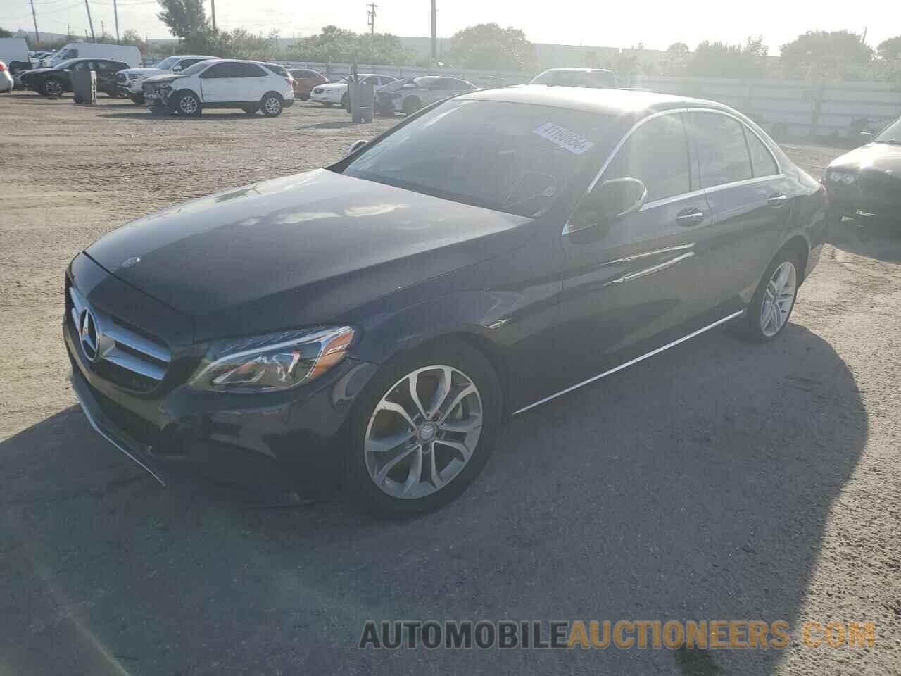 55SWF4KB1FU041678 MERCEDES-BENZ C-CLASS 2015