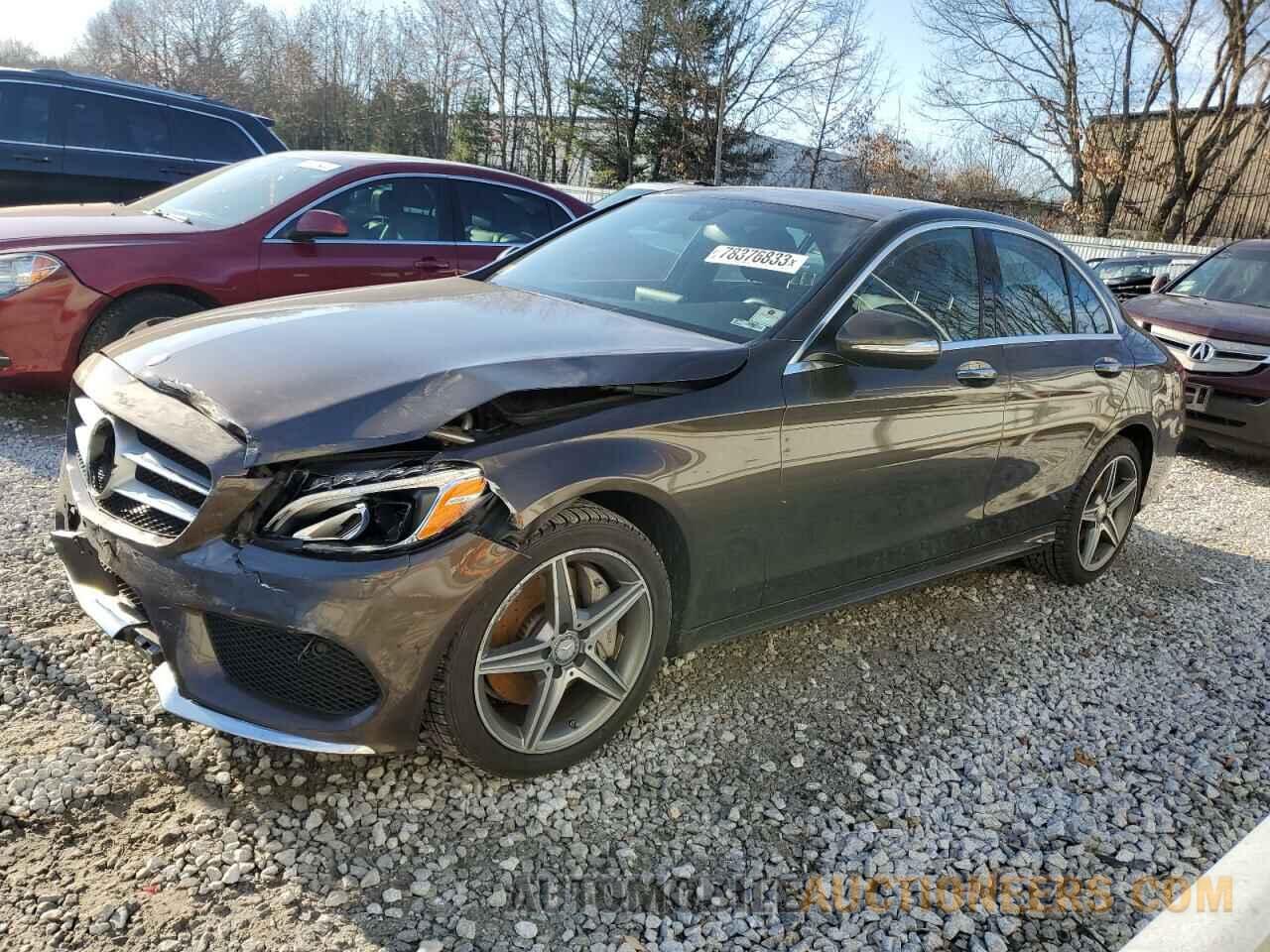 55SWF4KB1FU044922 MERCEDES-BENZ C-CLASS 2015