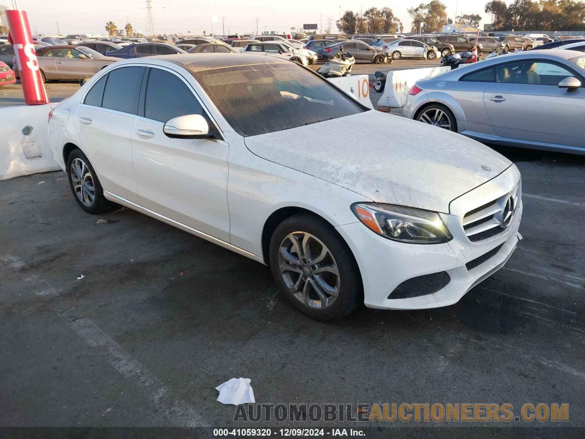 55SWF4KB1FU047304 MERCEDES-BENZ C 300 2015