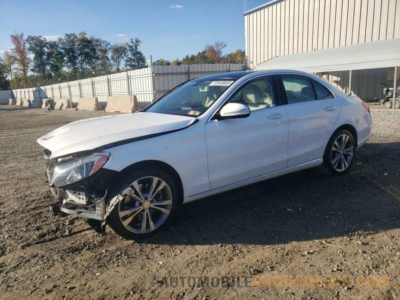 55SWF4KB1FU049022 MERCEDES-BENZ C-CLASS 2015