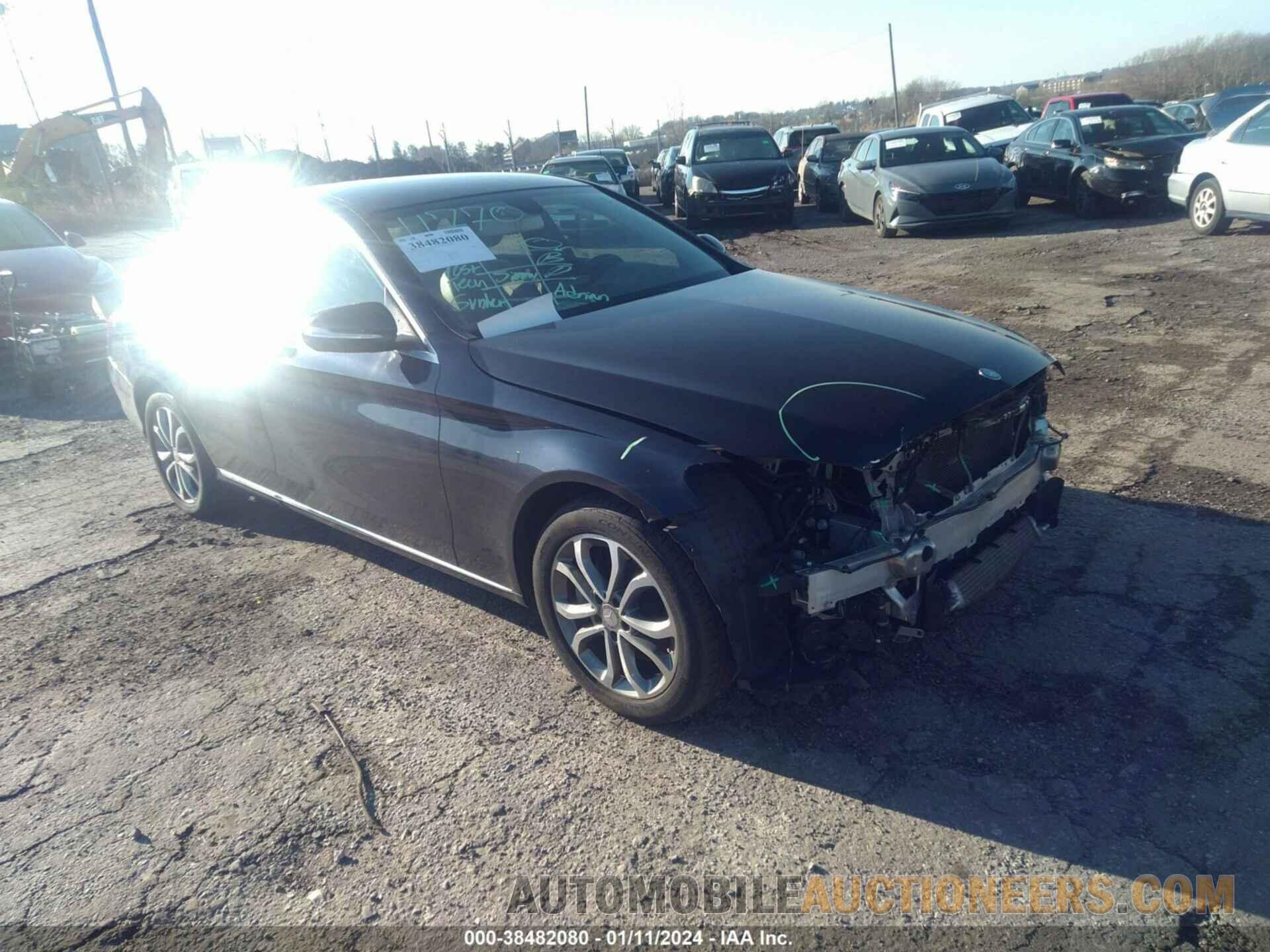 55SWF4KB1FU049604 MERCEDES-BENZ C 2015