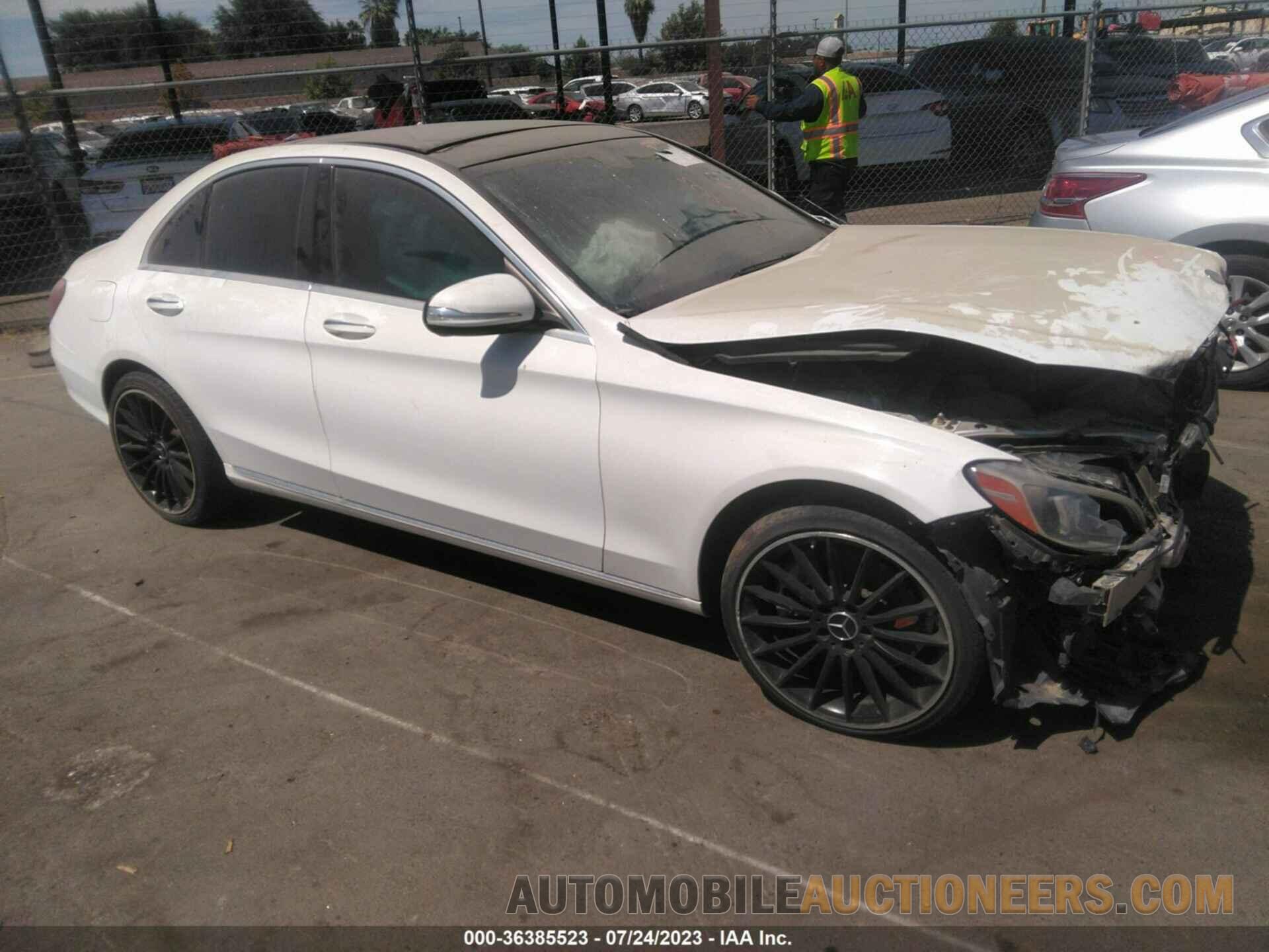 55SWF4KB1FU050008 MERCEDES-BENZ C-CLASS 2015