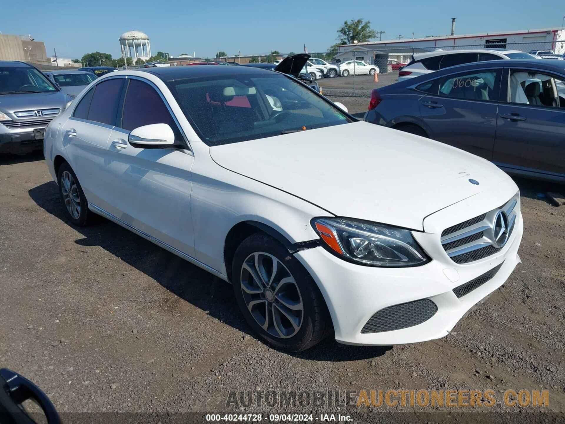 55SWF4KB1FU052065 MERCEDES-BENZ C 2015