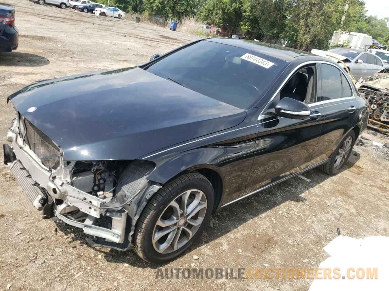 55SWF4KB1FU059551 MERCEDES-BENZ C-CLASS 2015