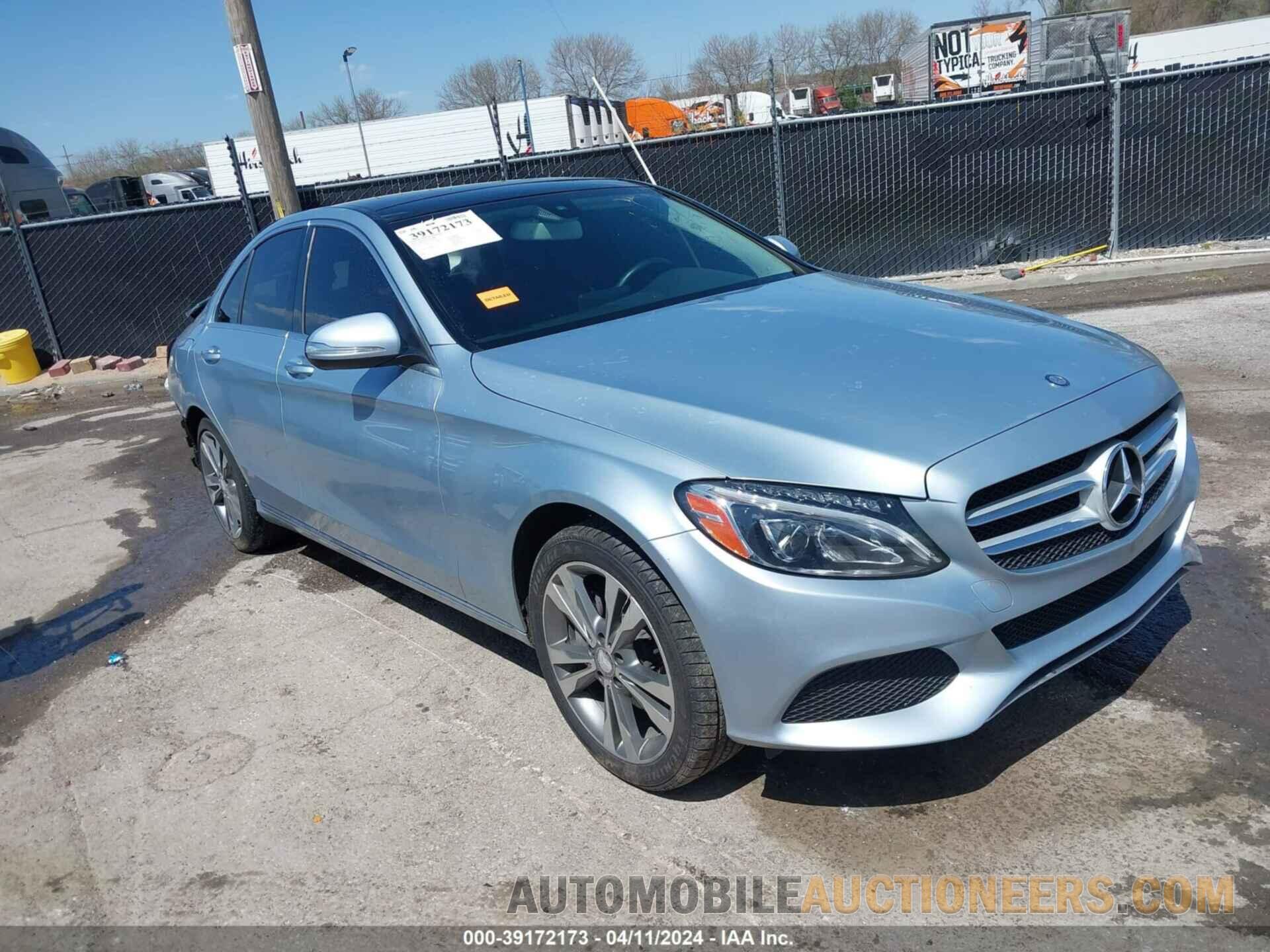 55SWF4KB1FU060361 MERCEDES-BENZ C 300 2015