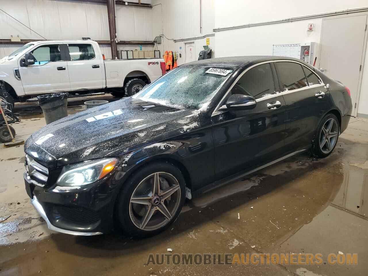 55SWF4KB1FU062563 MERCEDES-BENZ C-CLASS 2015