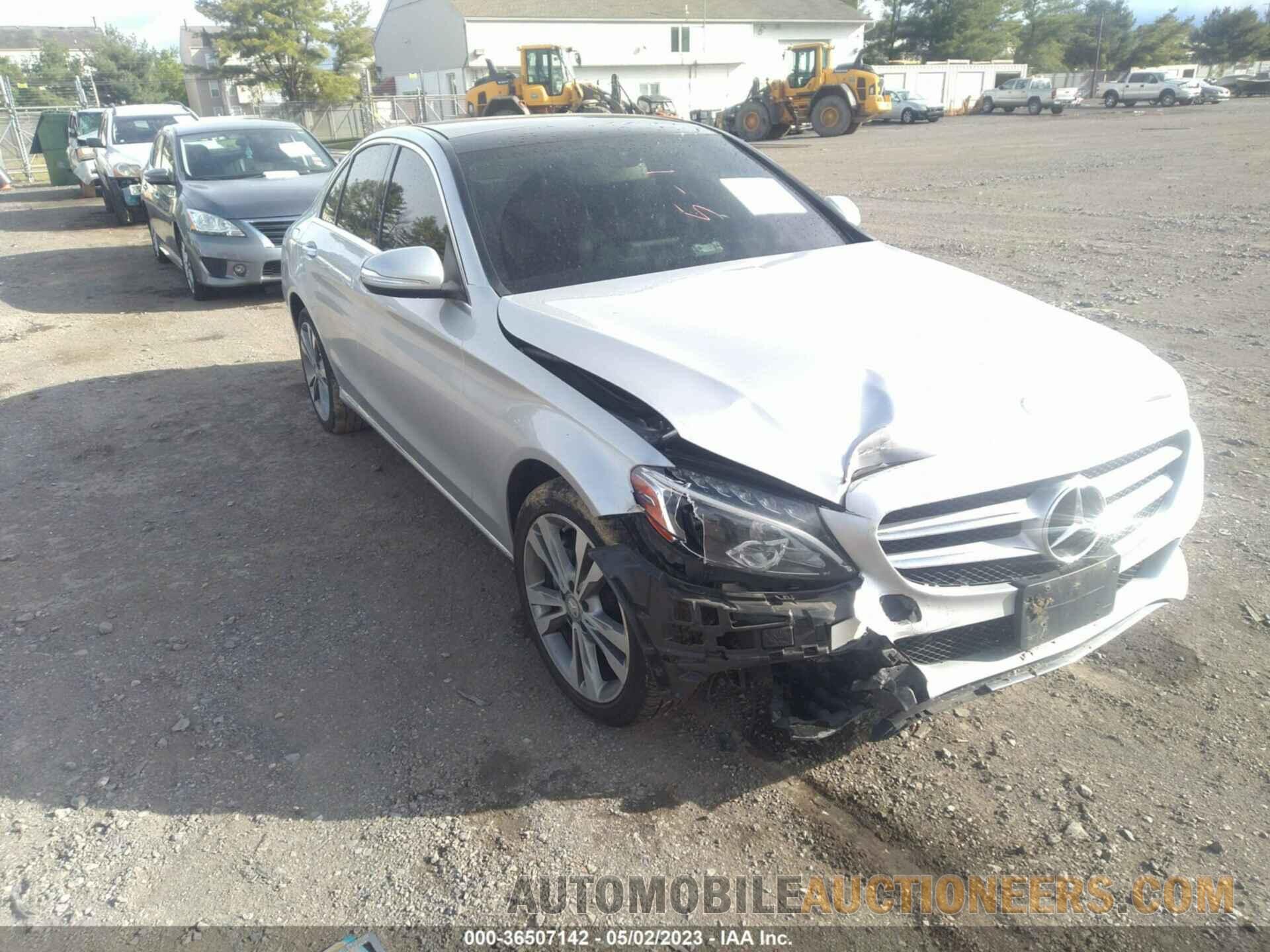 55SWF4KB1FU064524 MERCEDES-BENZ C-CLASS 2015