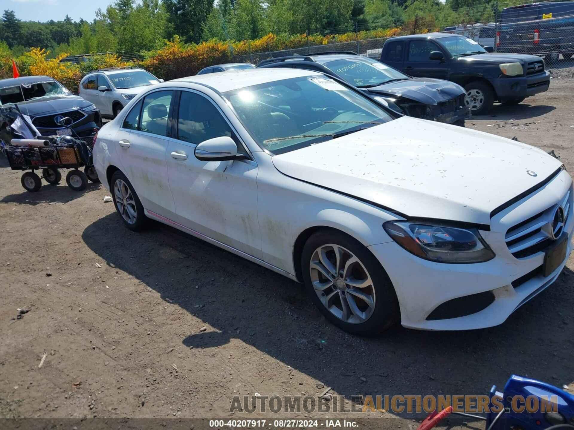 55SWF4KB1FU072462 MERCEDES-BENZ C 300 2015