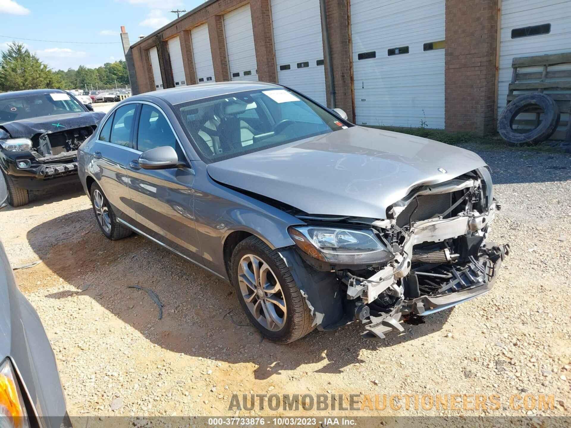 55SWF4KB1FU073305 MERCEDES-BENZ C-CLASS 2015