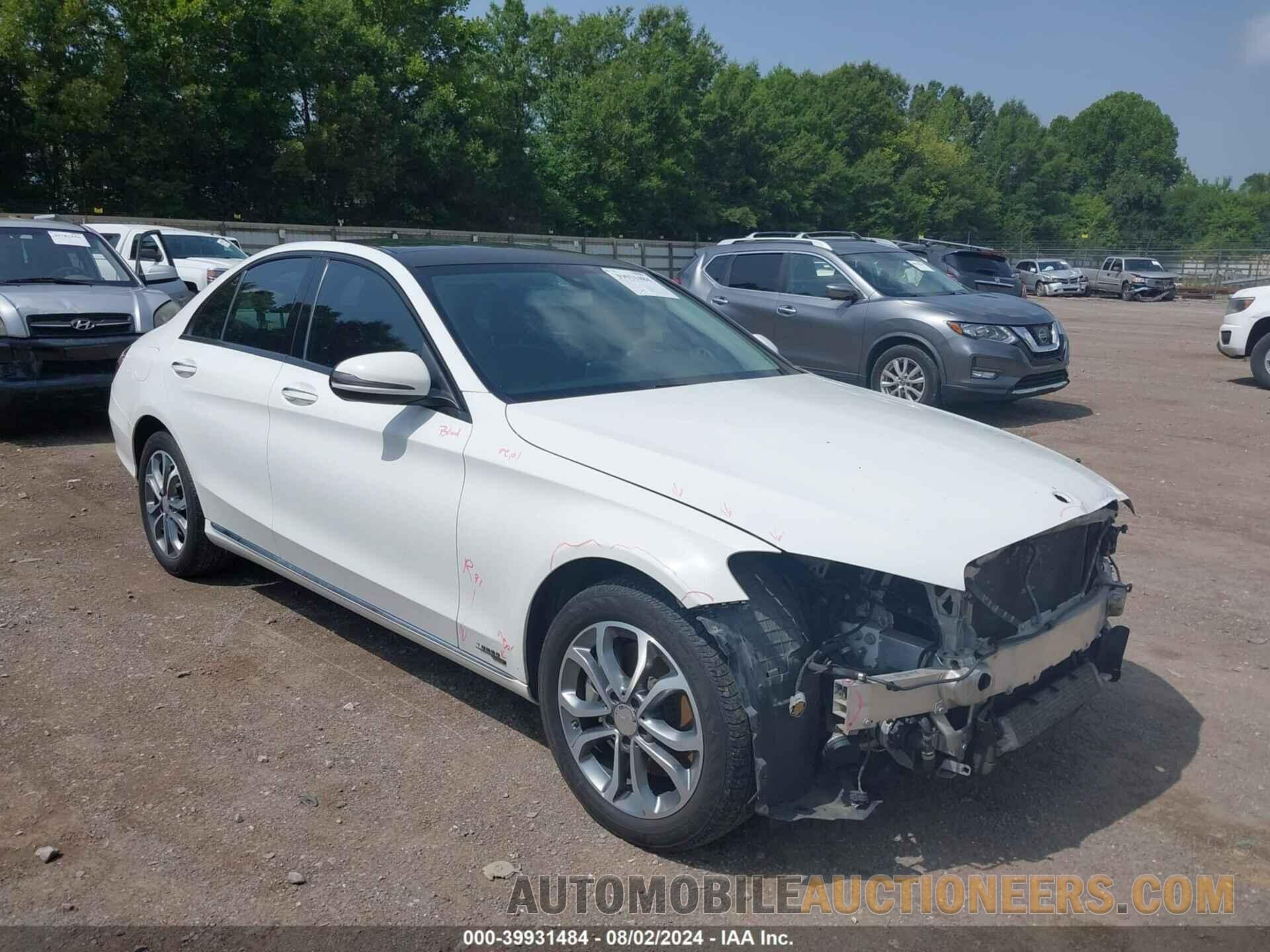 55SWF4KB1FU076169 MERCEDES-BENZ C 300 2015