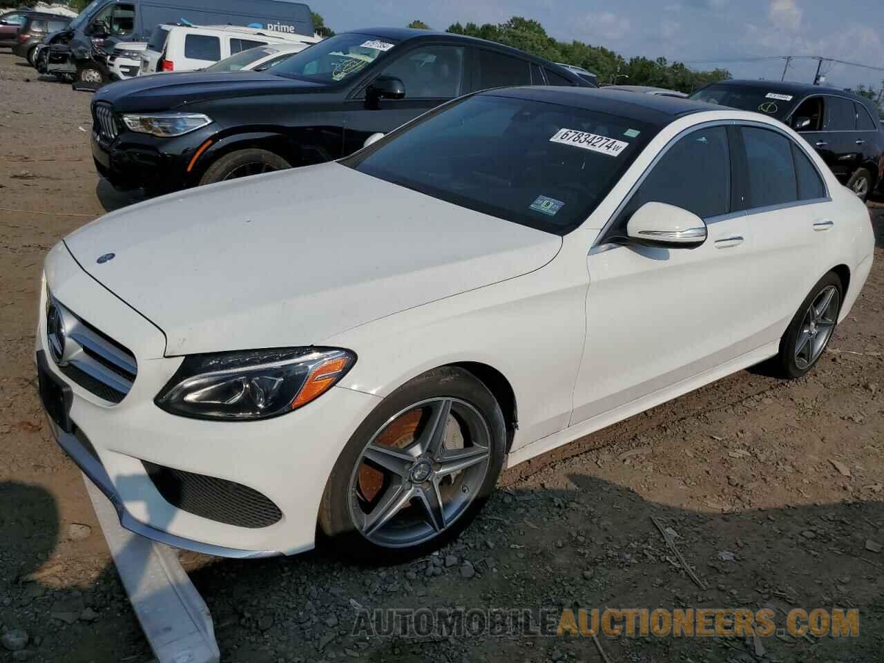 55SWF4KB1FU078035 MERCEDES-BENZ C-CLASS 2015