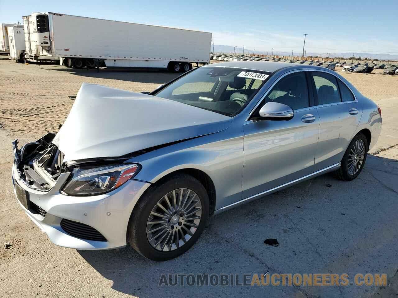 55SWF4KB1FU078245 MERCEDES-BENZ C-CLASS 2015