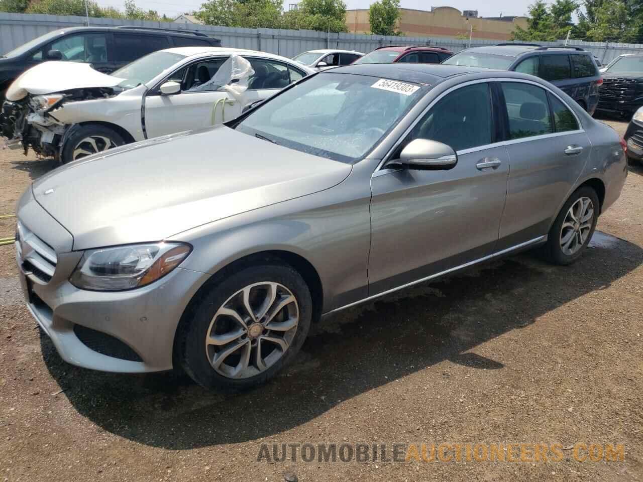 55SWF4KB1FU078410 MERCEDES-BENZ C-CLASS 2015