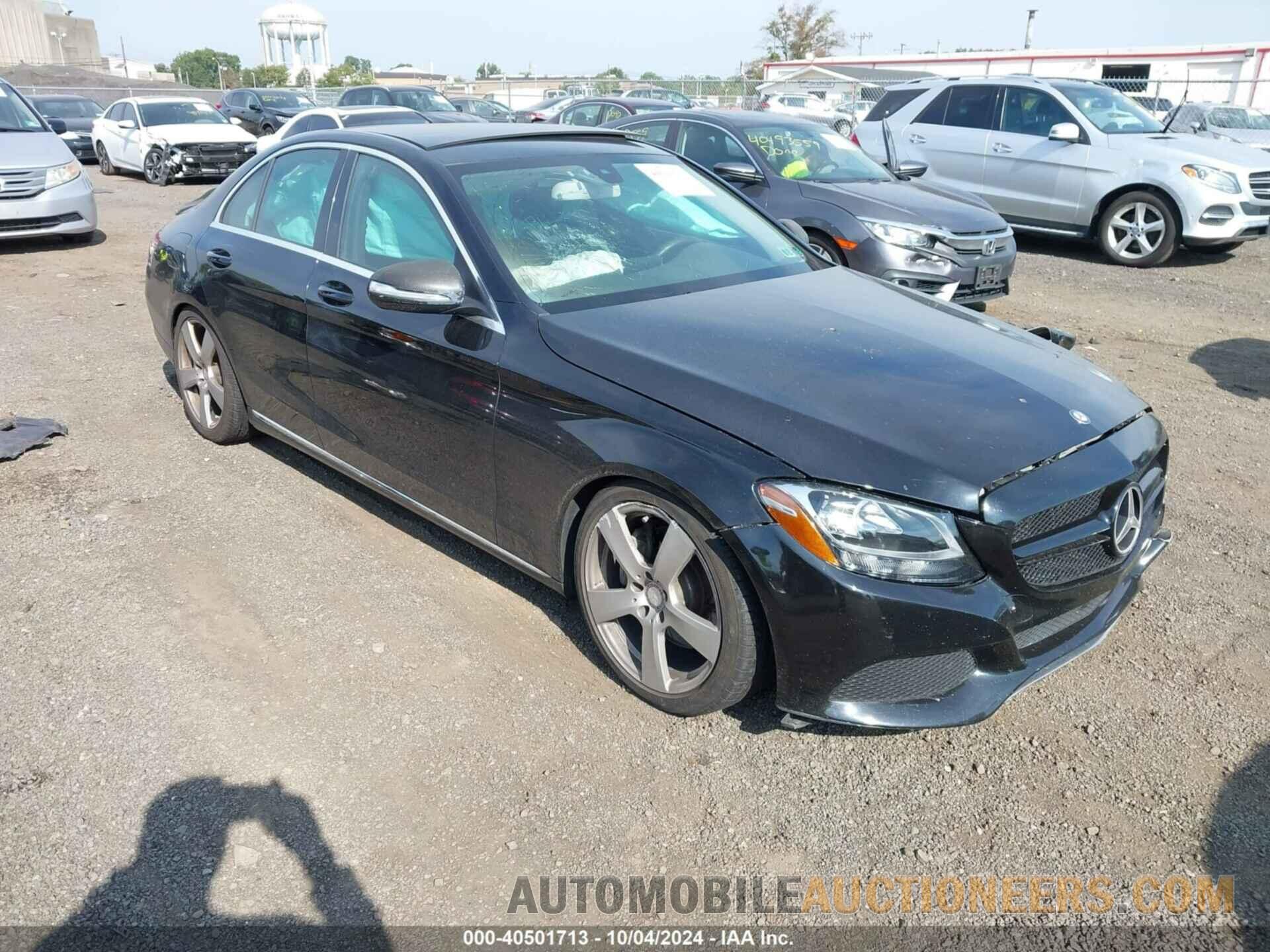 55SWF4KB1FU080576 MERCEDES-BENZ C 300 2015