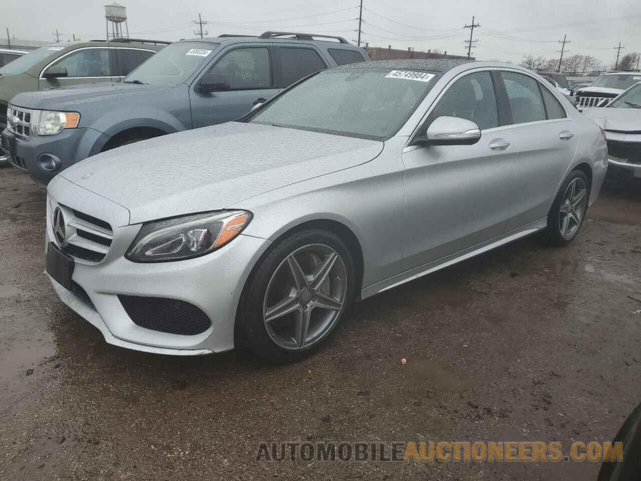 55SWF4KB1FU086409 MERCEDES-BENZ C-CLASS 2015