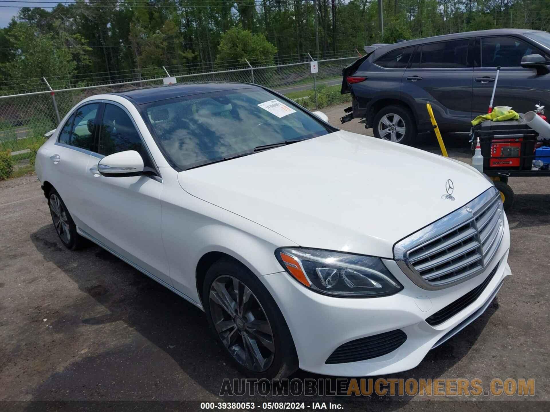 55SWF4KB1FU086653 MERCEDES-BENZ C 300 2015