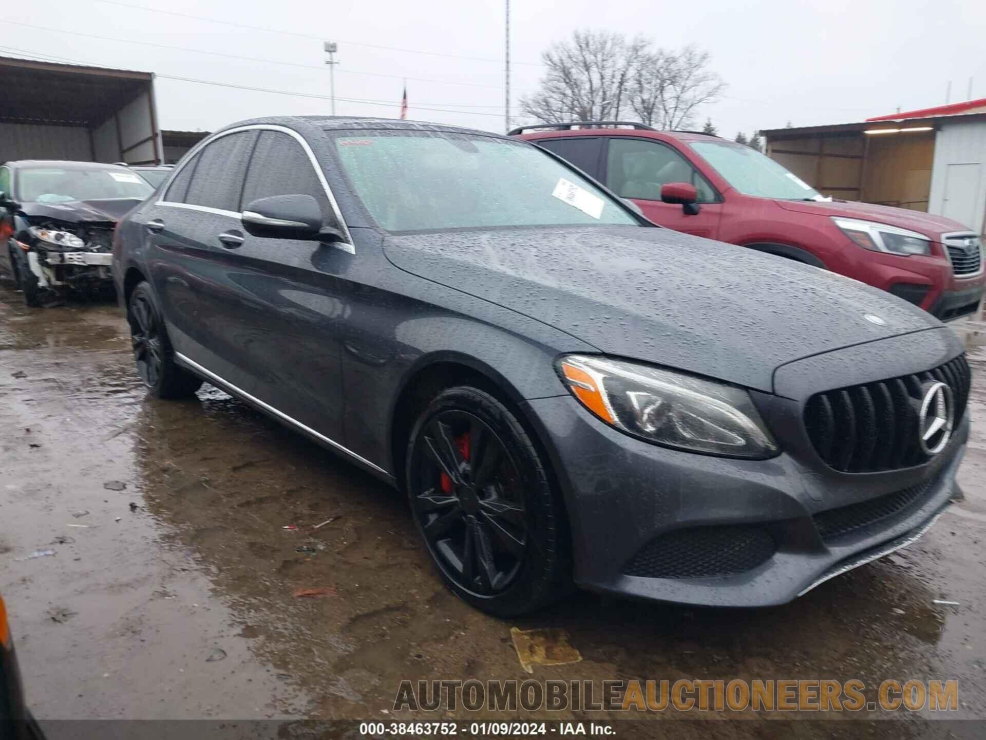 55SWF4KB1FU086684 MERCEDES-BENZ C 300 2015