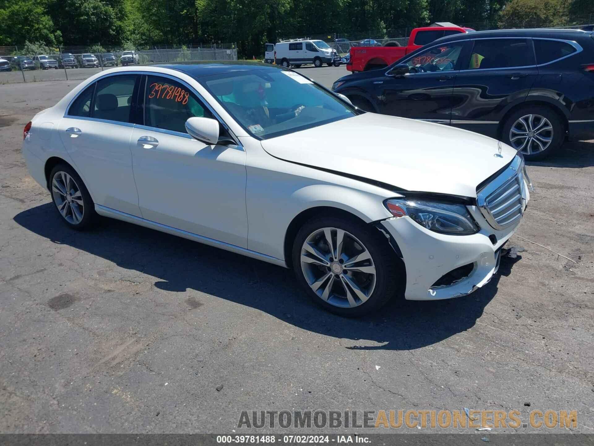 55SWF4KB1FU090153 MERCEDES-BENZ C 300 2015