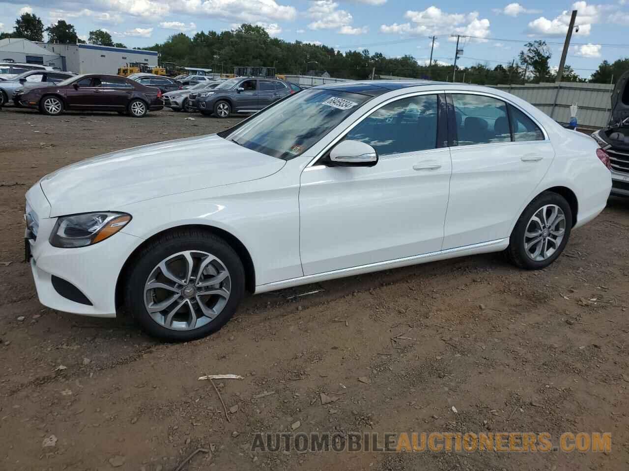 55SWF4KB1FU090380 MERCEDES-BENZ C-CLASS 2015