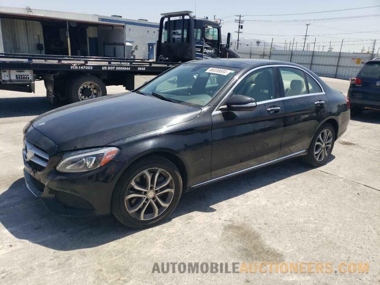 55SWF4KB1FU093070 MERCEDES-BENZ C-CLASS 2015